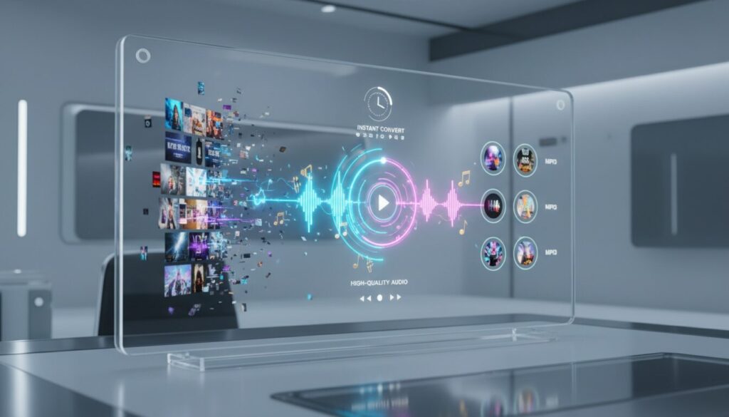 convertissez facilement vos vidéos youtube en fichiers mp3 de haute qualité grâce à notre convertisseur gratuit. transformez vos vidéos préférées en musique instantanément, sans installation ni inscription.